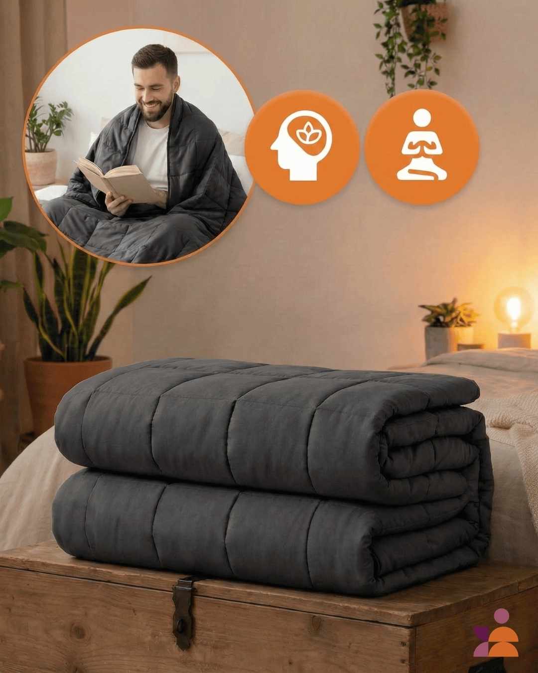 Kołdra obciążeniowa 150x200 cm