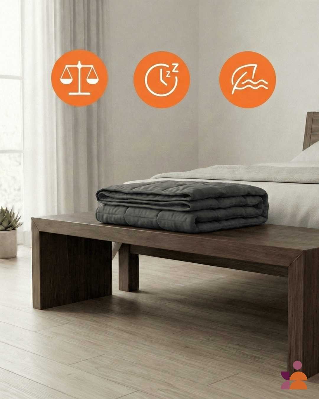 Kołdra obciążeniowa 150x200 cm